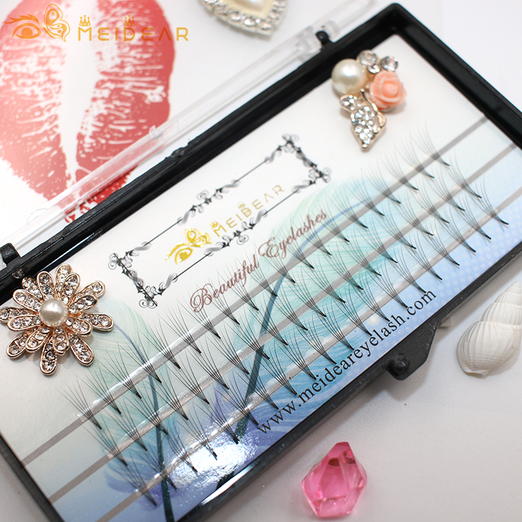 Curl J B C CC D thickness 0.05, 0.10 ,0.15mm with own brand volume eyelash extension